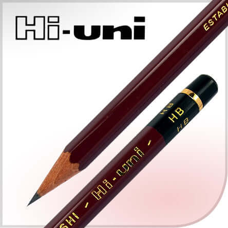 Uni Mitsubishi Hi-Uni Pencil - 6B - Box of 12