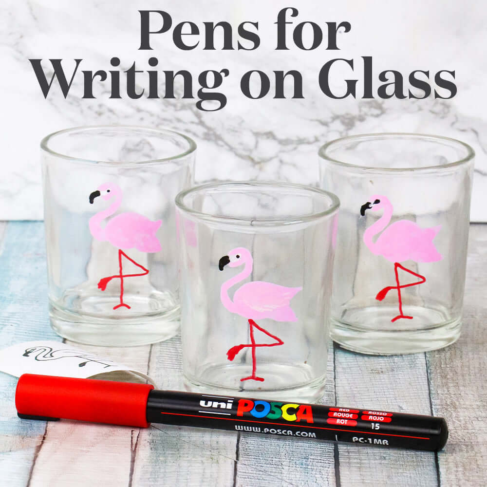 Pens for Writing on Glass, permanently or not, all colours