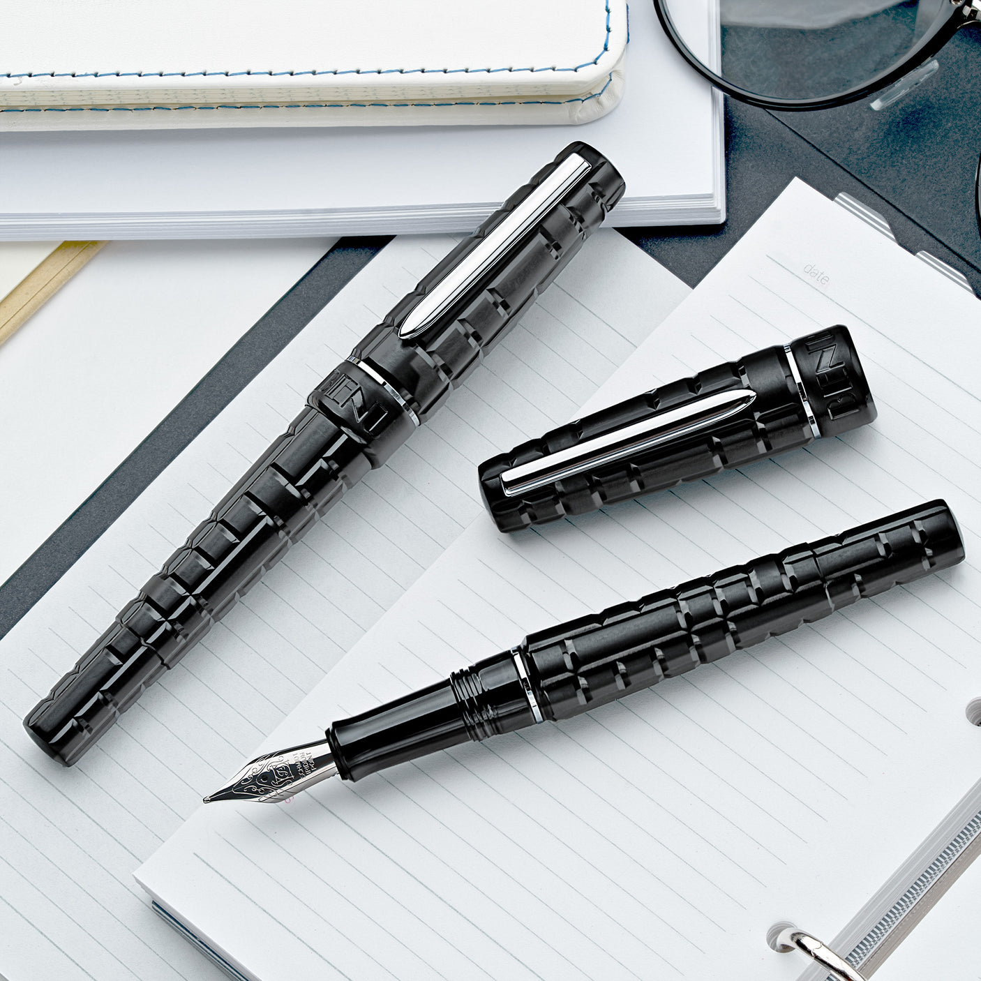 Benu Tessera Fountain Pen Onyx