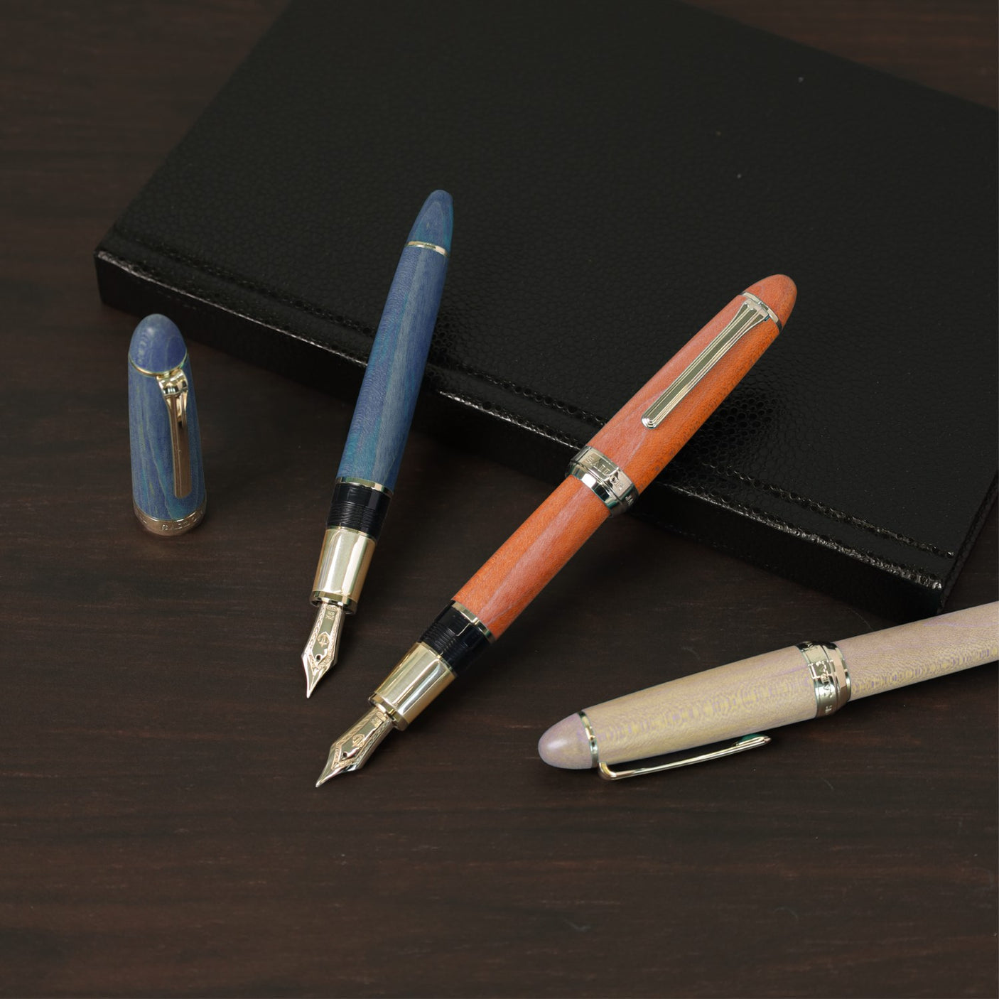 Sailor 1911 Large Fountain Pen Hard Maple Limited Edition Natural Medium Fine