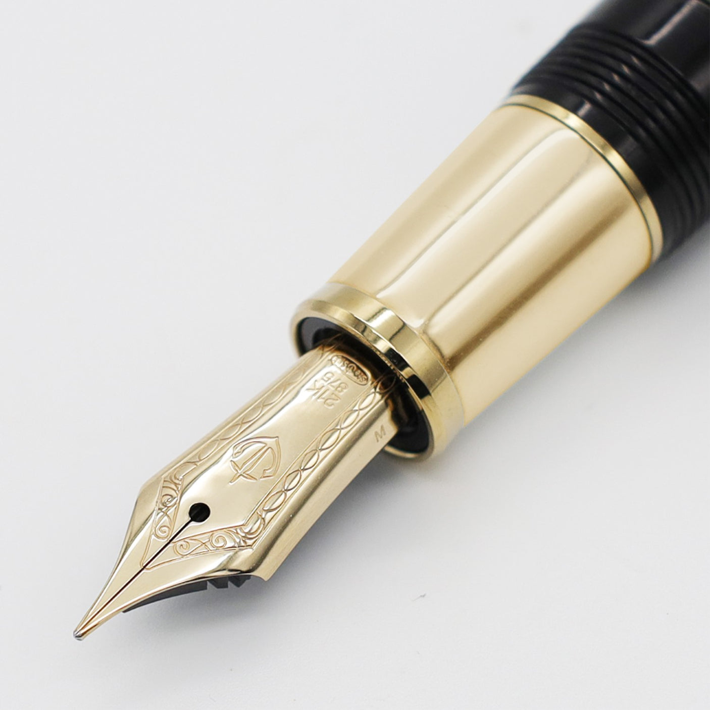 Sailor 1911 Large Fountain Pen Hard Maple Limited Edition Vermilion Medium Fine