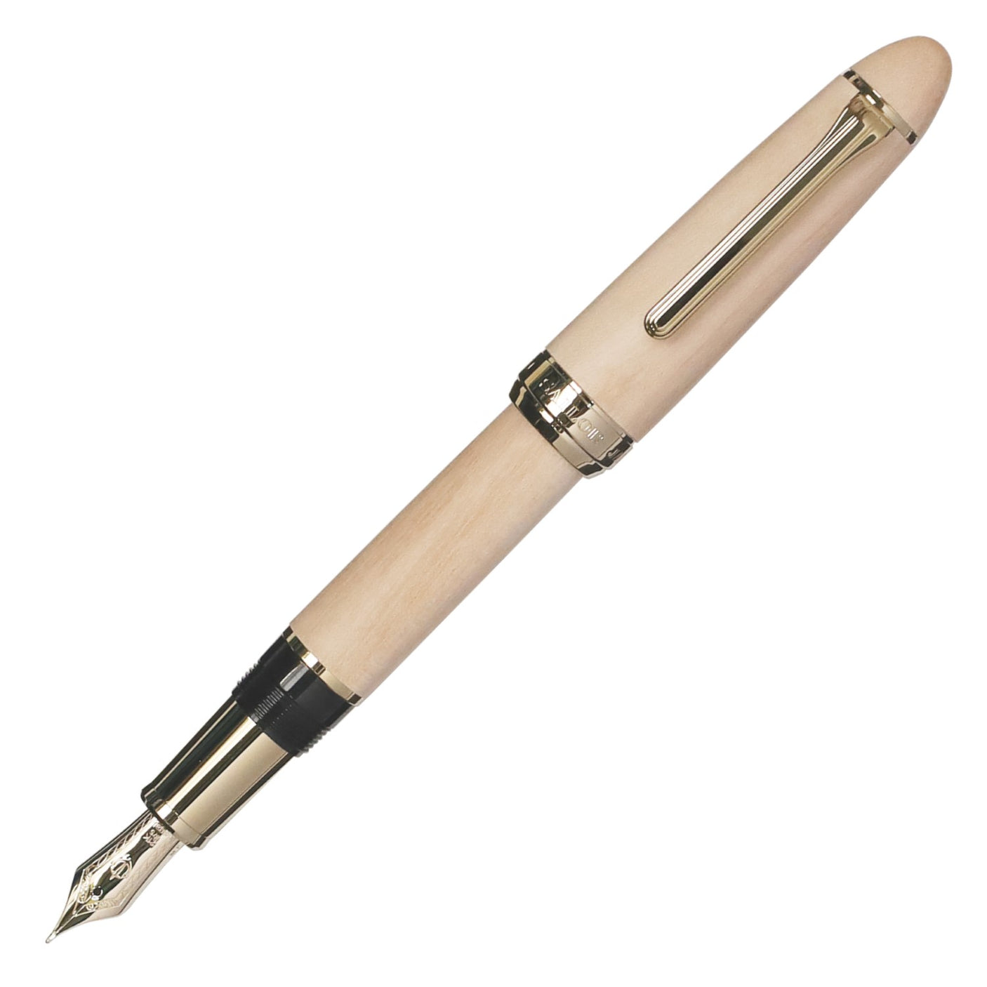 Sailor 1911 Large Fountain Pen Hard Maple Limited Edition Natural Medium Fine