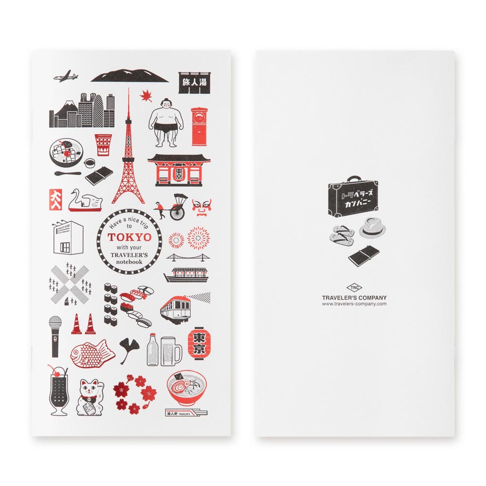 TRAVELER'S COMPANY Traveler's Notebook Tokyo Refill Blank