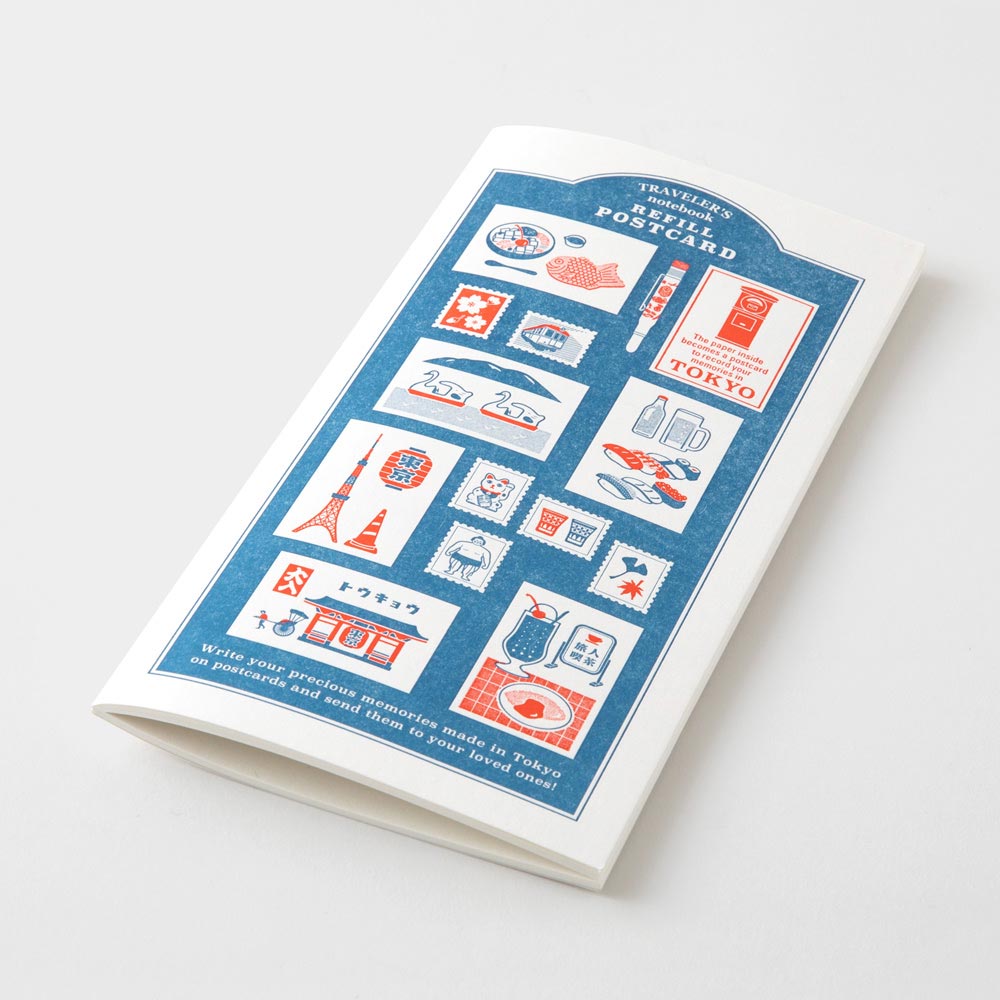 TRAVELER'S COMPANY Traveler's Notebook Refill Tokyo Postcard
