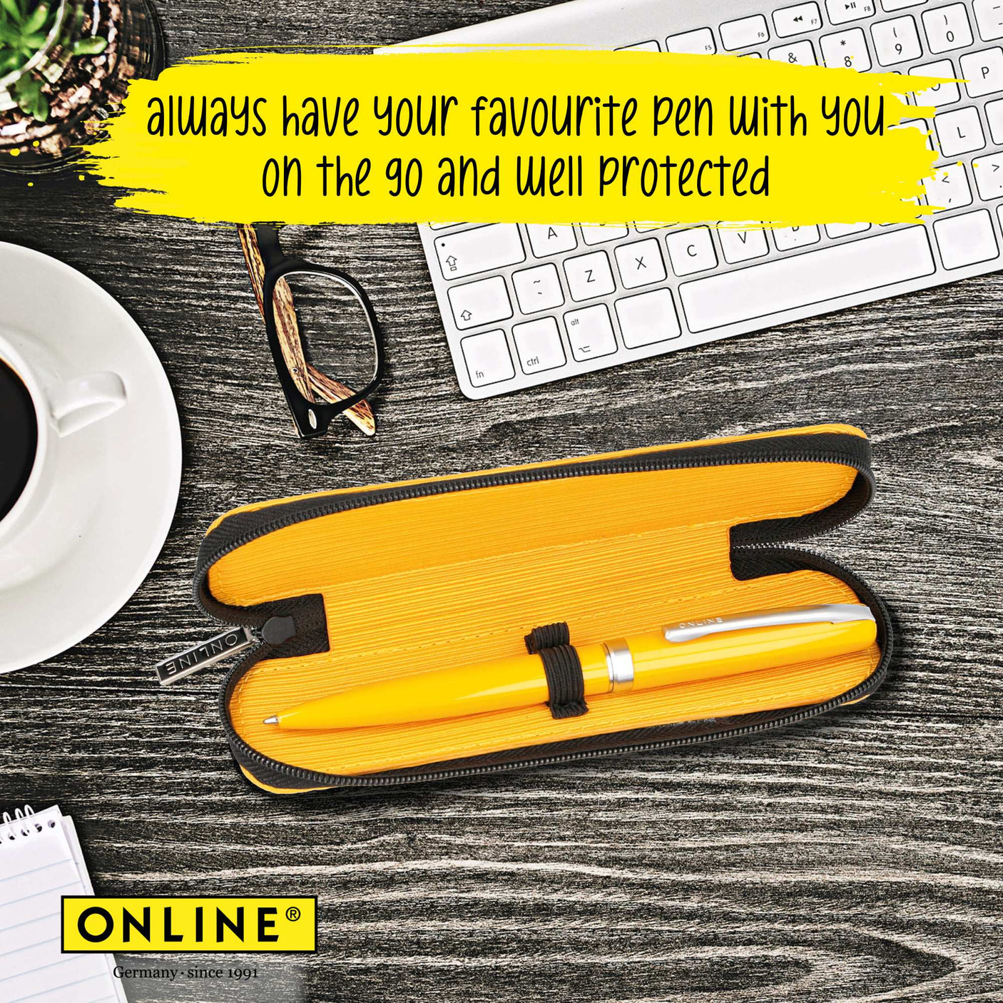 ONLINE Eleganza Notebook Ballpoint and Case Writing Set Yellow