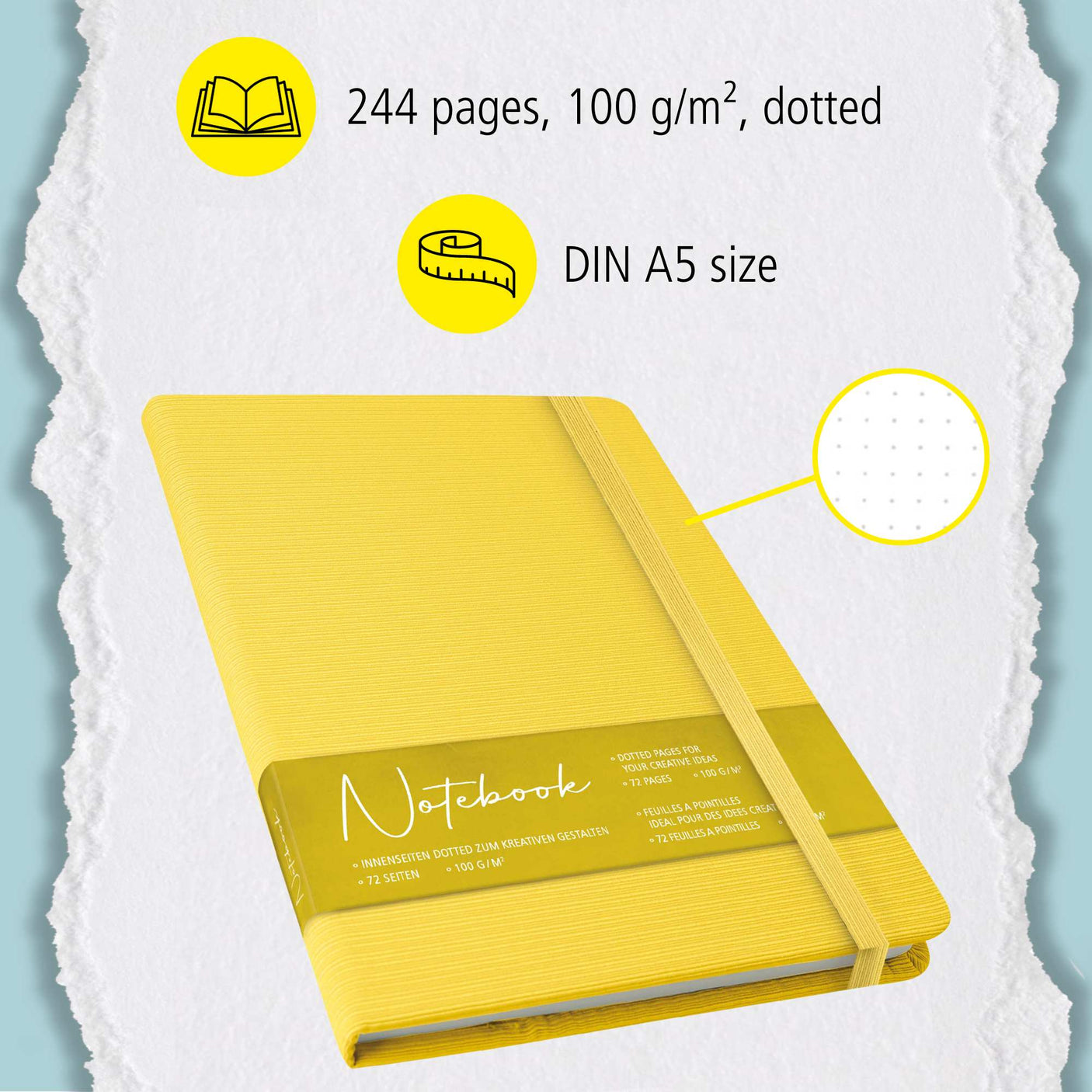 ONLINE Eleganza Notebook Ballpoint and Case Writing Set Yellow