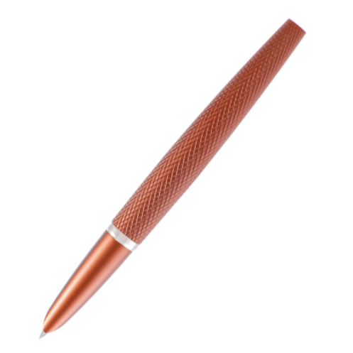 Diplomat Viper Guilloche Fountain Pen Brown