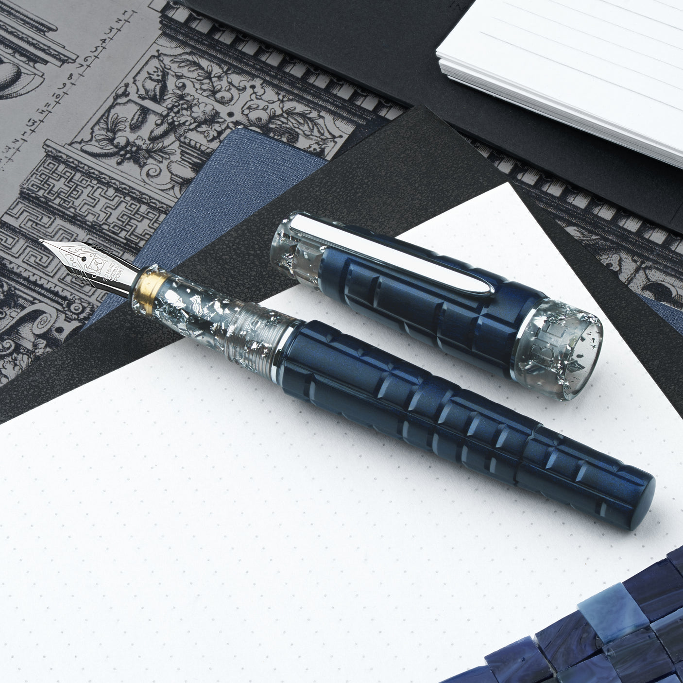 Benu Tessera Fountain Pen Galena