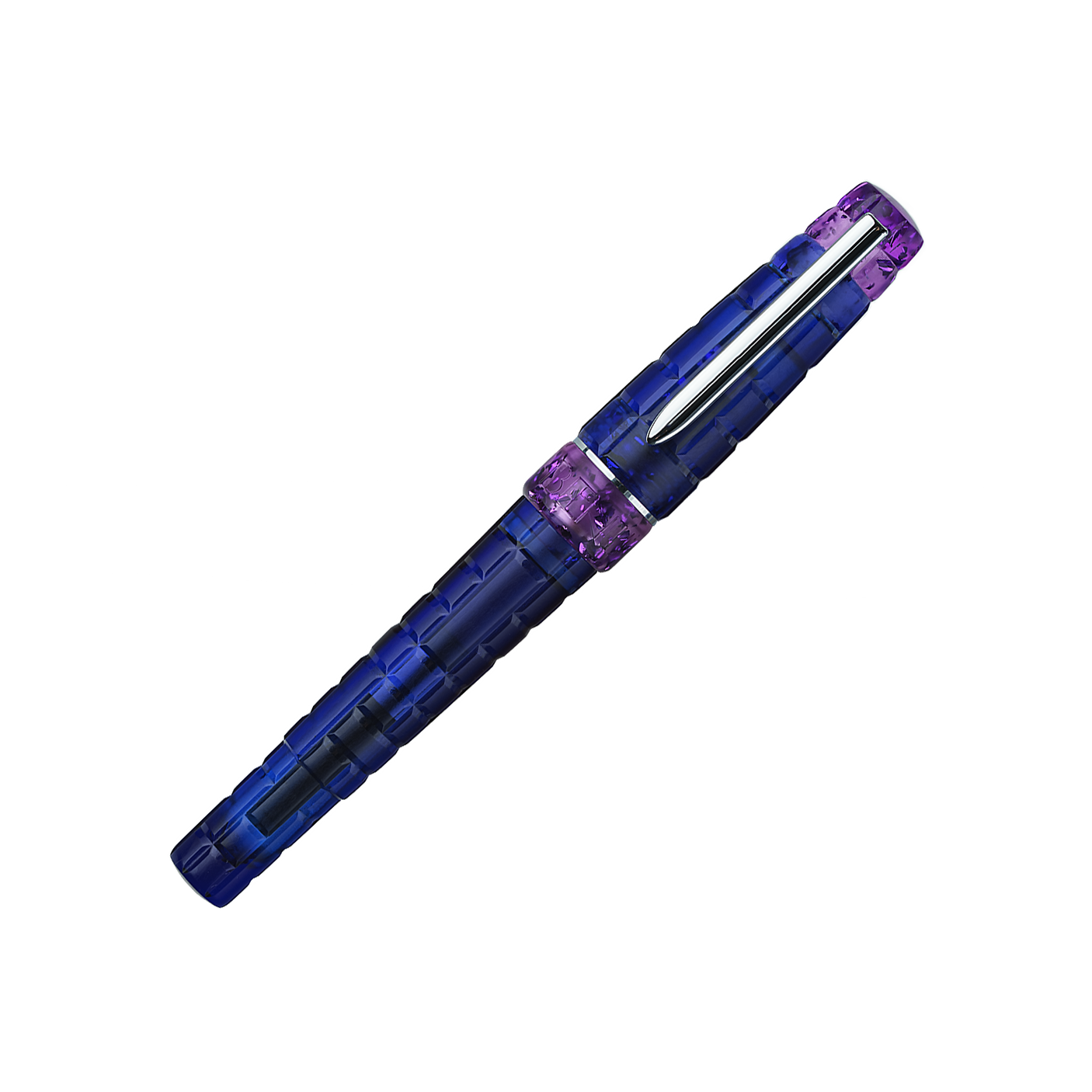 Benu Tessera Fountain Pen Tanzanite