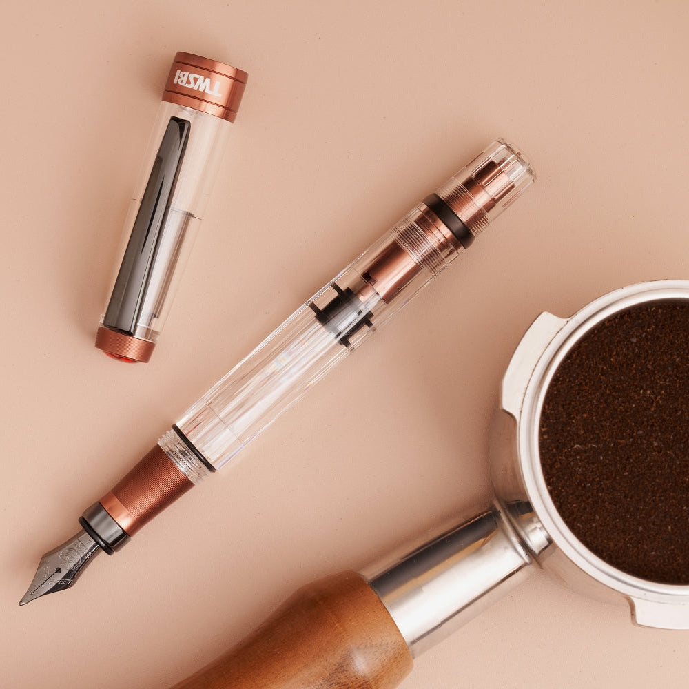 TWSBI Diamond 580ALR Fountain Pen Affogato With Onyx