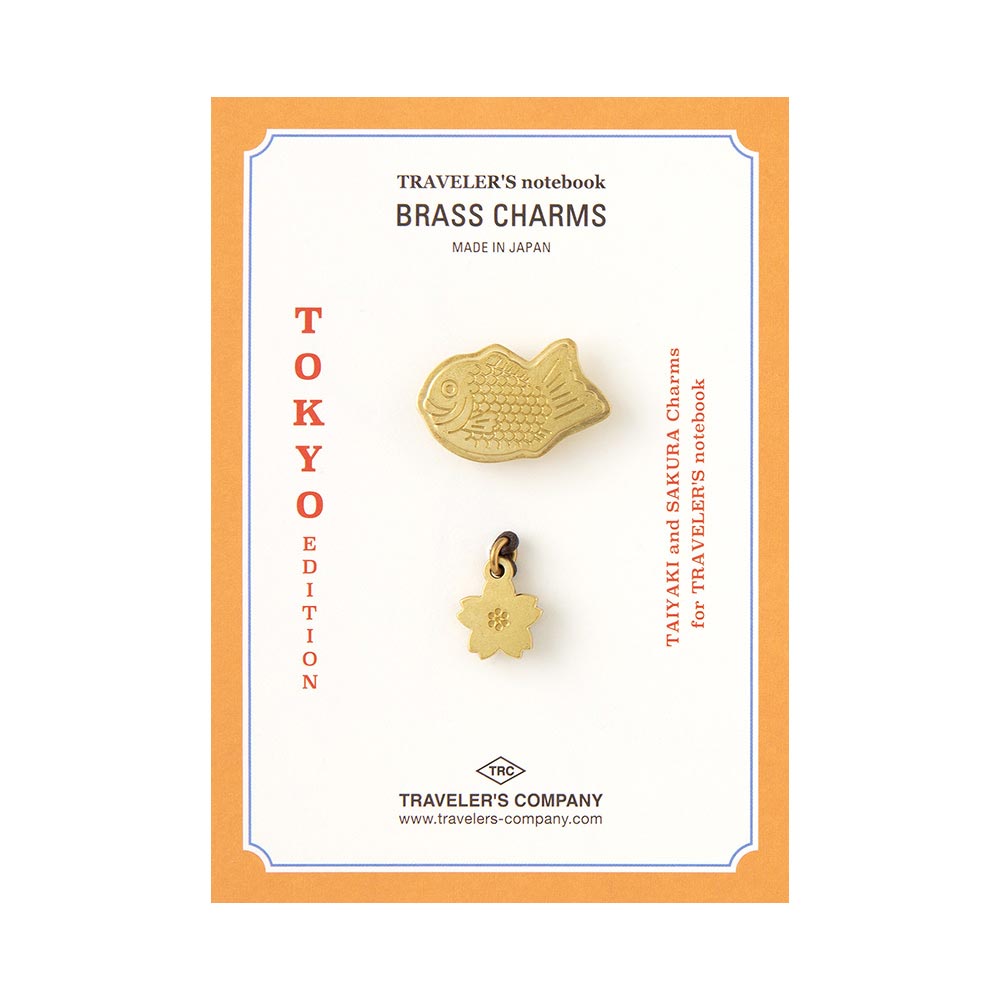TRAVELER'S COMPANY Limited Edition Brass Charm Tokyo Edition