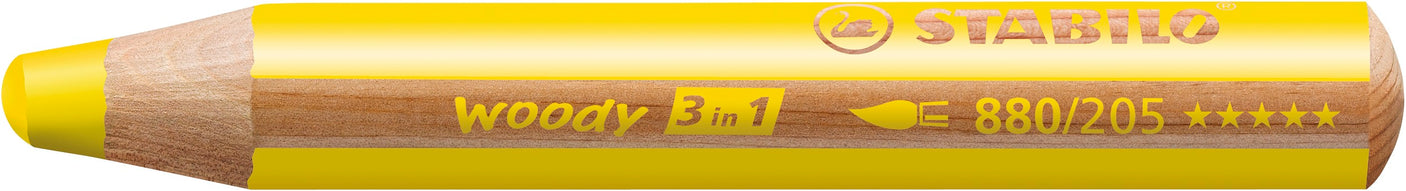 STABILO woody 3-in-1 Pencil Set of 10