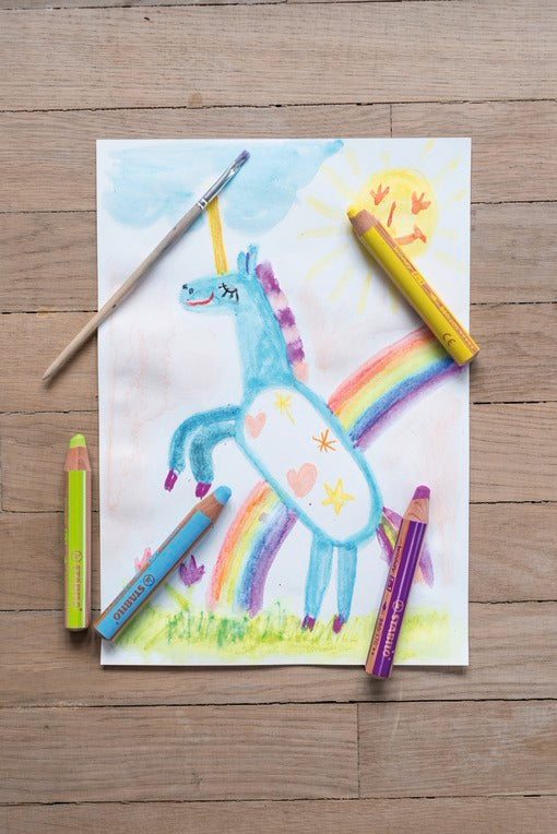 STABILO woody 3-in-1 Pencil Set of 10