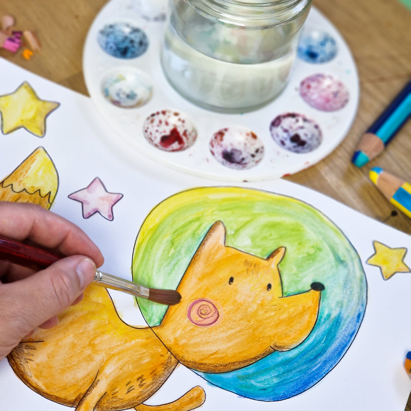 STABILO woody 3 in 1 Duo Set of 5