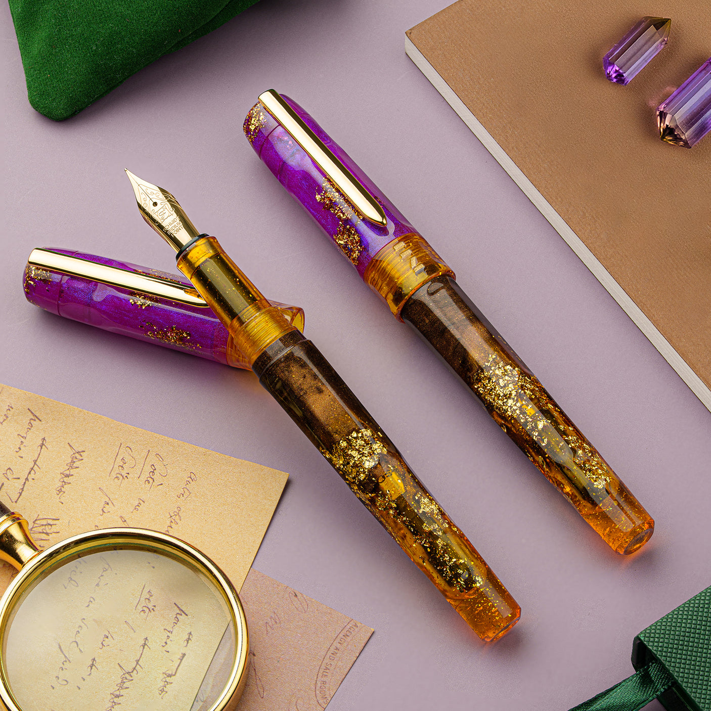 Benu Talisman Fountain Pen Ametrine