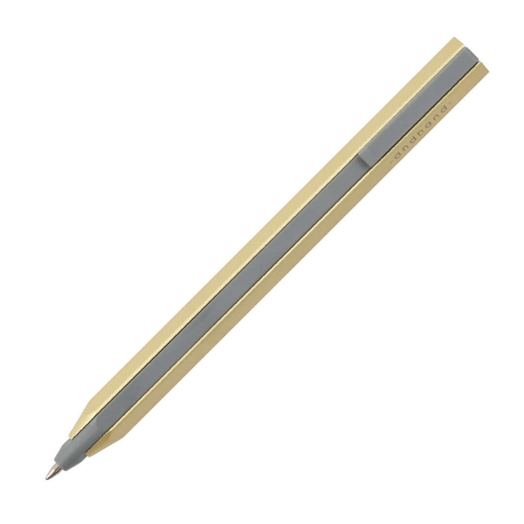 Andhand Core Retractable Ballpoint Pen Gold Lustre by Andhand at Cult Pens