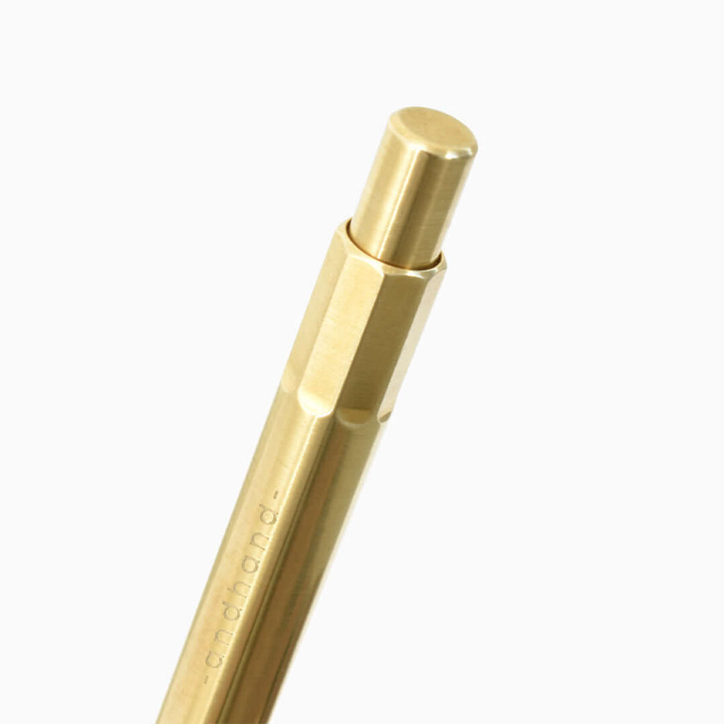 Andhand Method Mechanical Pencil Brass by Andhand at Cult Pens