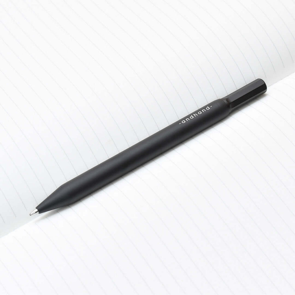 Andhand Method Retractable Ballpoint Pen Black by Andhand at Cult Pens