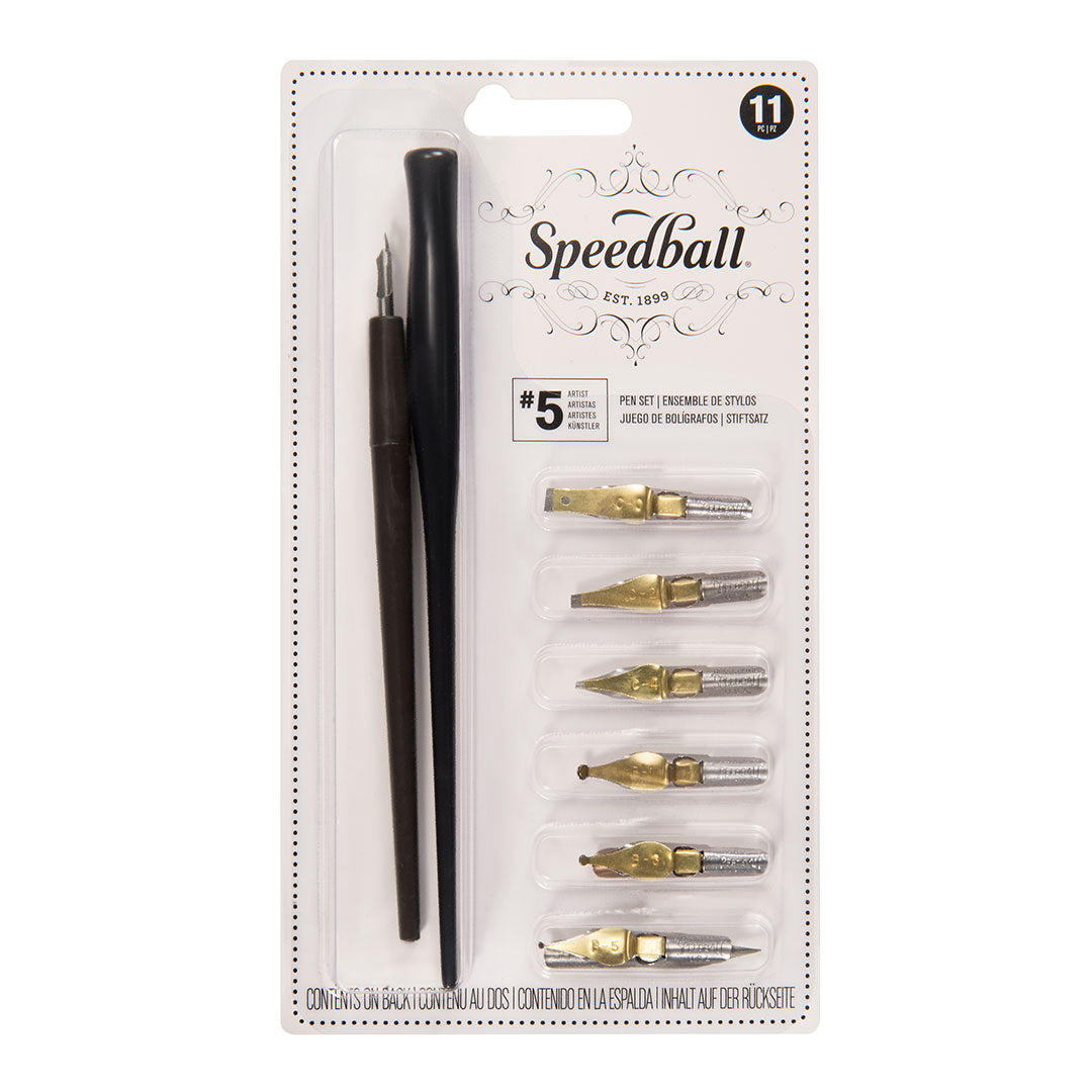 Speedball #5 Artist Pen Set
