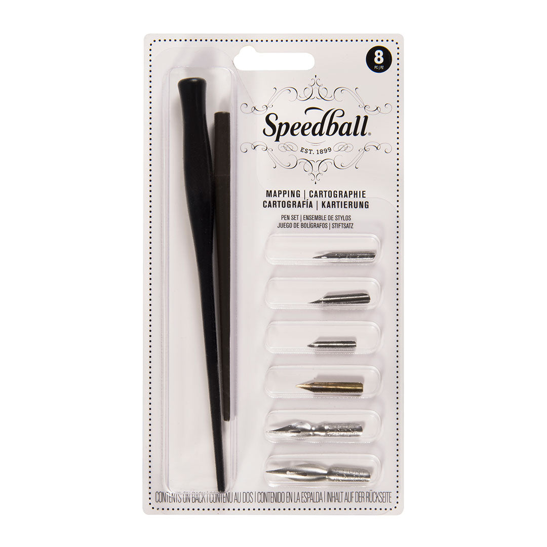 Speedball Mapping Pen Set