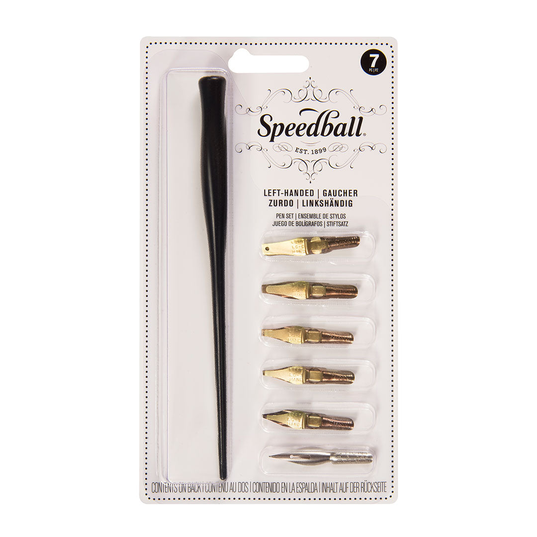 Speedball Left-Handed Pen Set