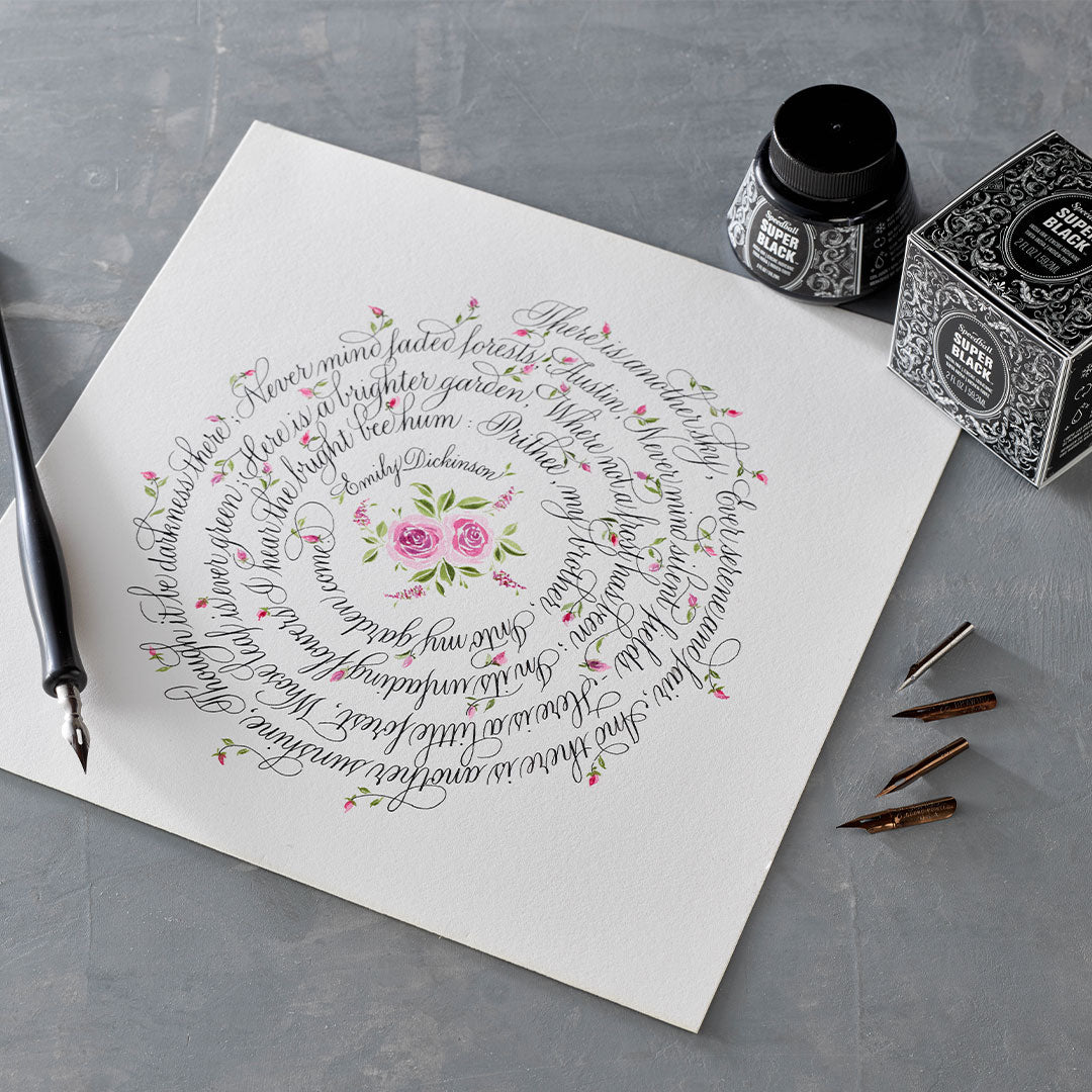 Speedball India Ink Super Black 60ml