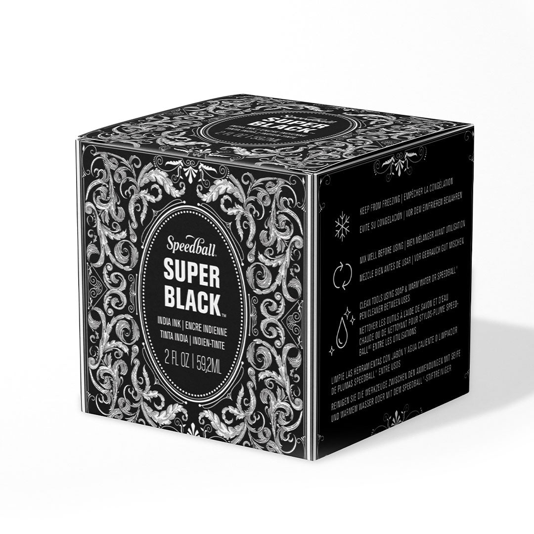 Speedball India Ink Super Black 60ml