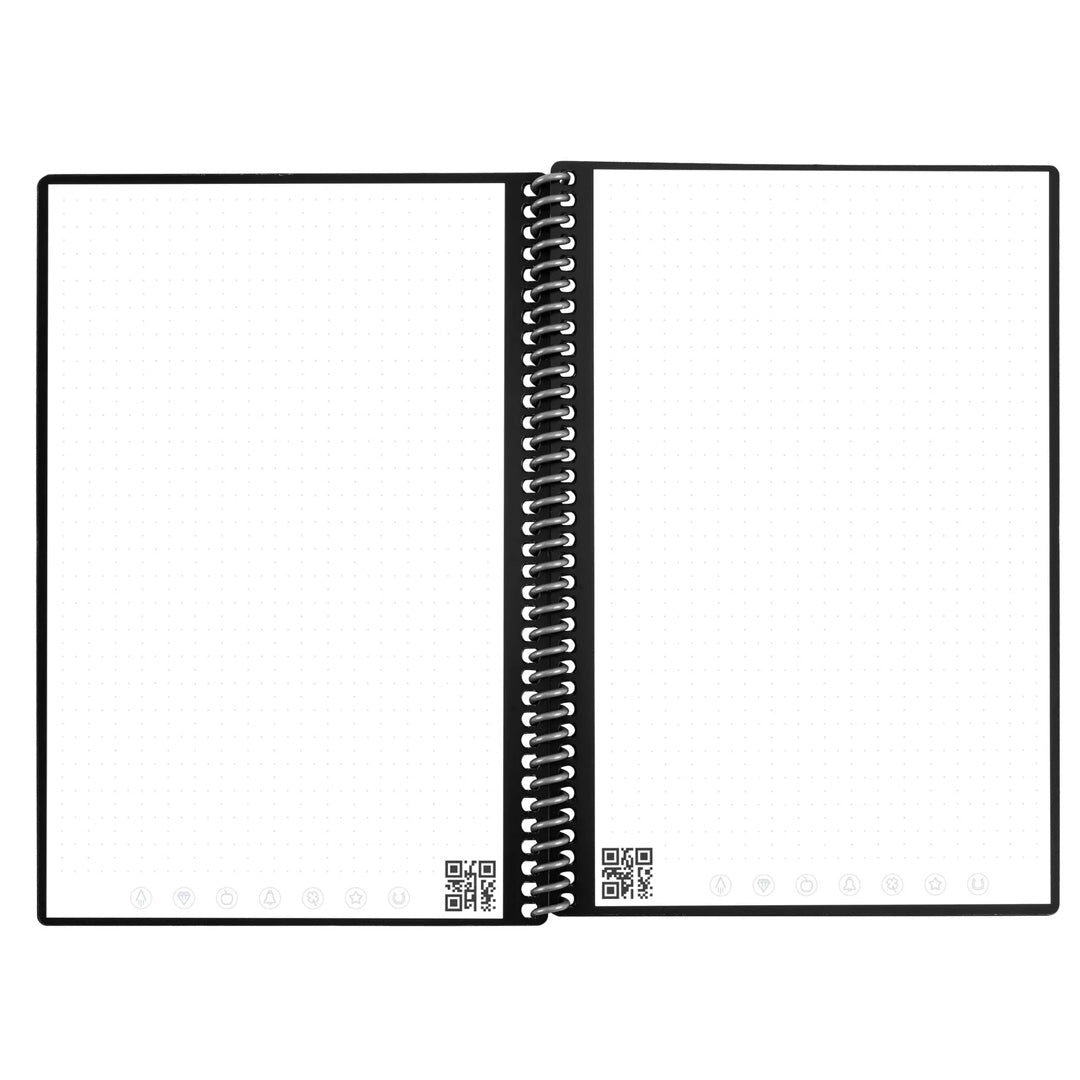 Rocketbook Fusion Smart Notebook A4 Black by Rocketbook at Cult Pens