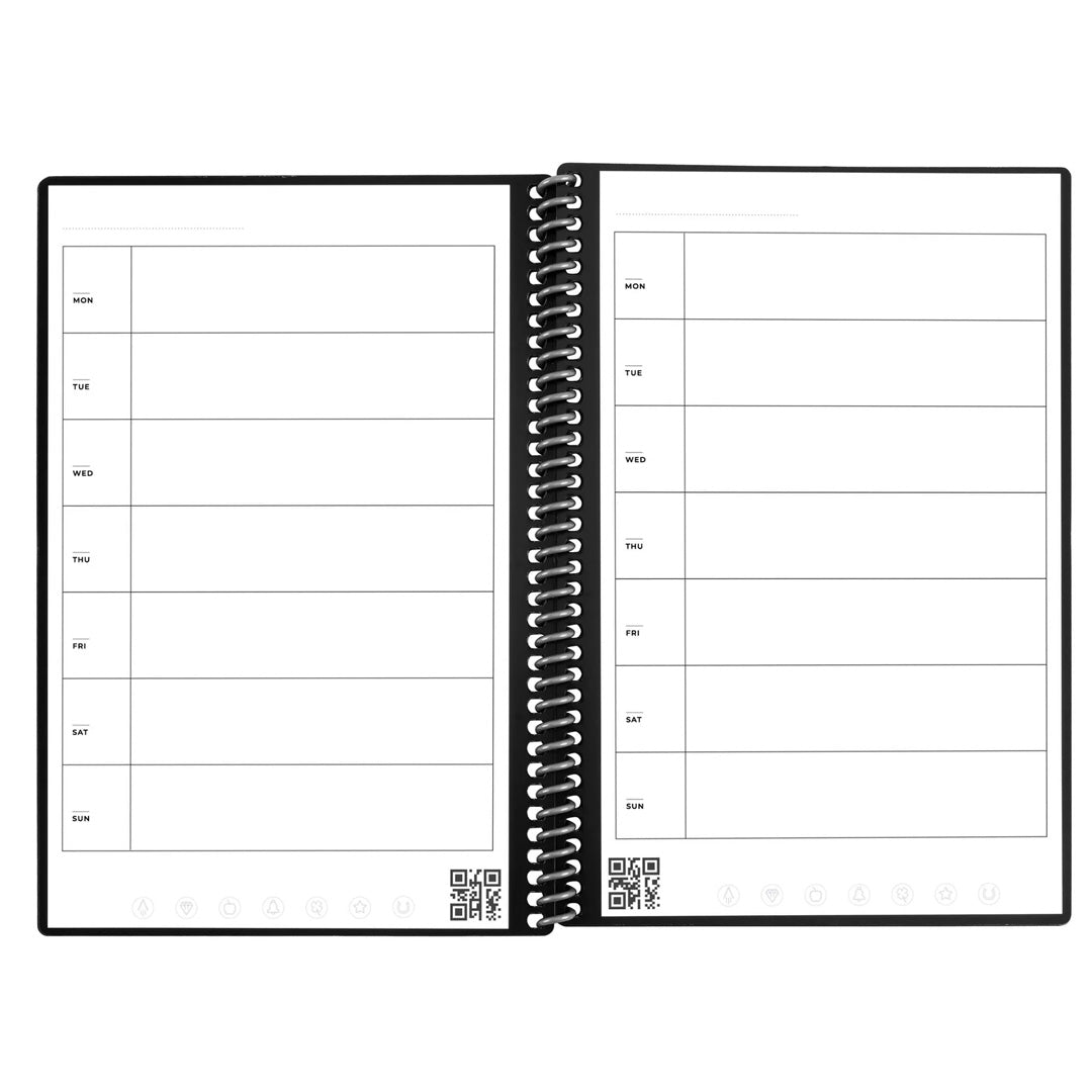 Rocketbook Fusion Smart Notebook A5 Black by Rocketbook at Cult Pens