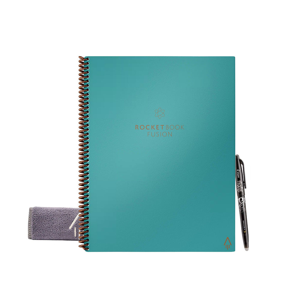 Rocketbook Fusion Smart Notebook A5 Teal by Rocketbook at Cult Pens
