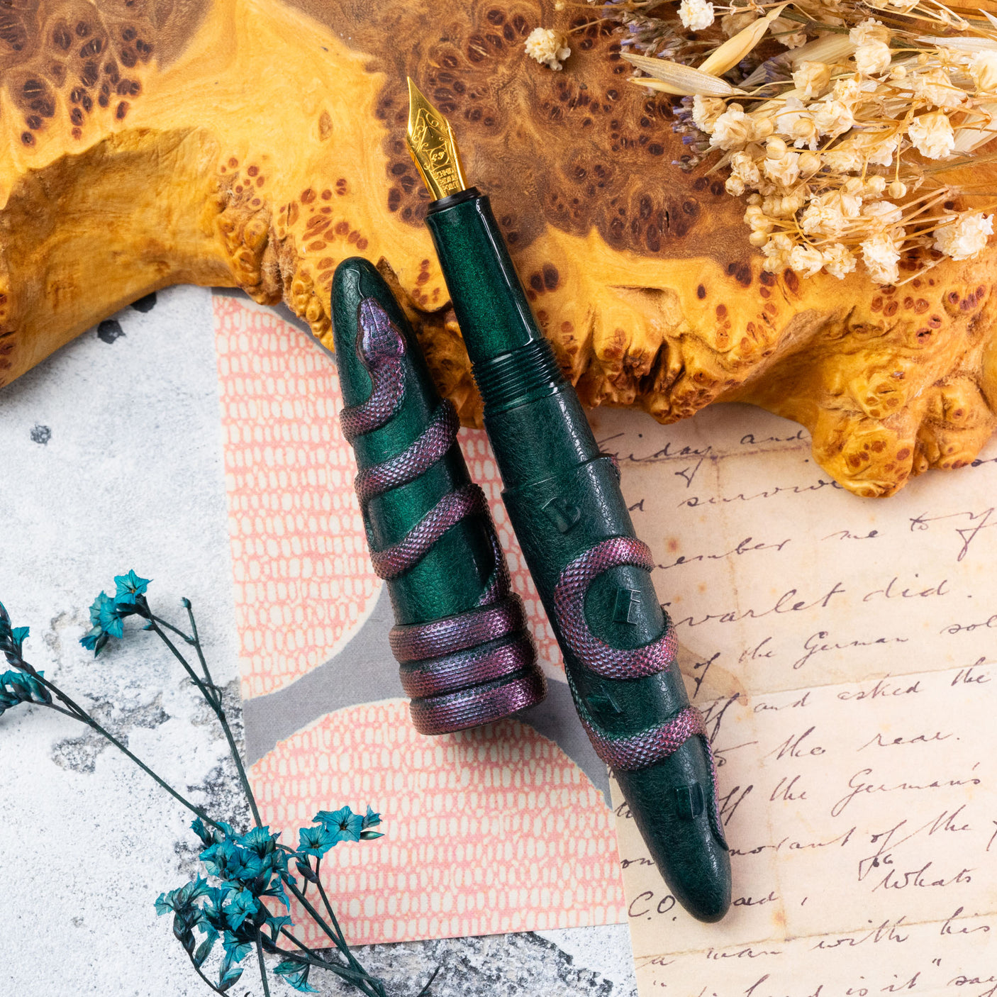 Benu Viper Fountain Pen Mangrove Viper