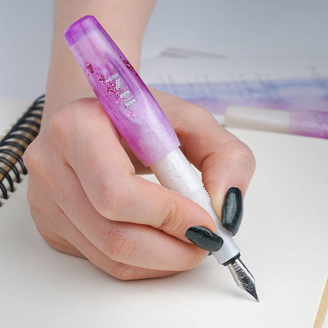 Benu Pixie Pocket Fountain Pen Icy Violet