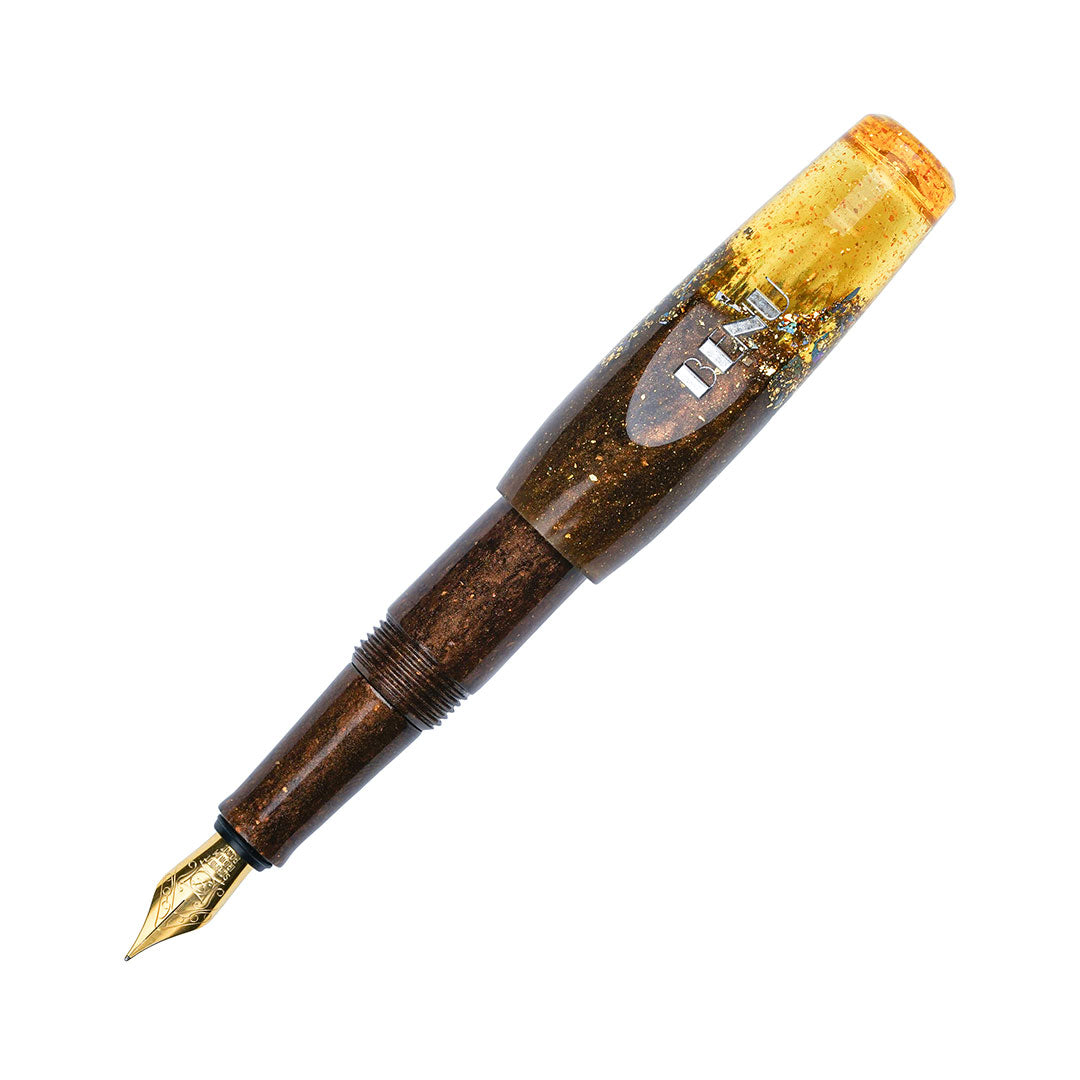 Benu Pixie Pocket Fountain Pen Honey Bronze