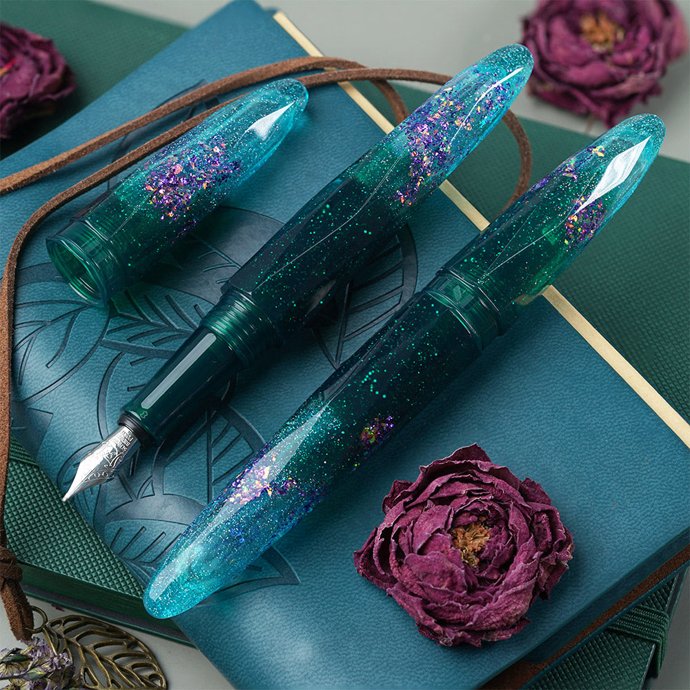 Benu Briolette Fountain Pen Starlit Oasis