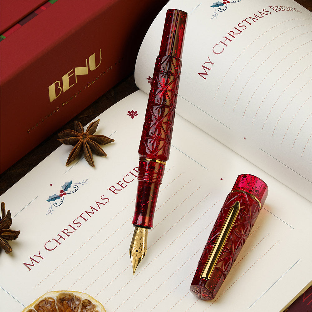 BENU Cocktail Hour Fountain Pen Christmas Punch