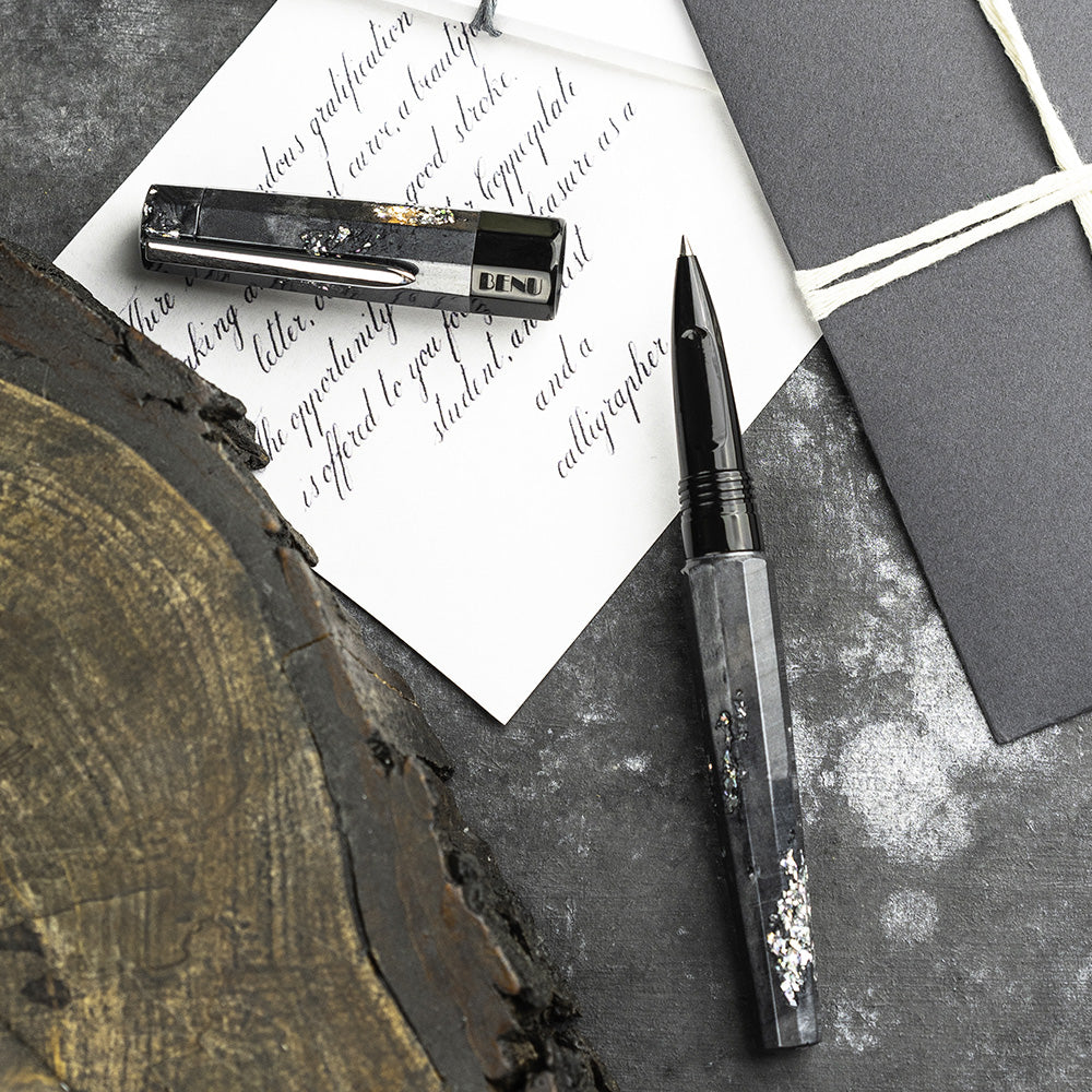 Benu Euphoria Rollerball Pen Caviar