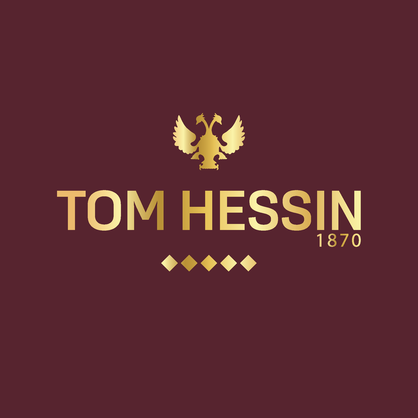 Tom Hessin Charles Collection Fountain Pen Castle Claret