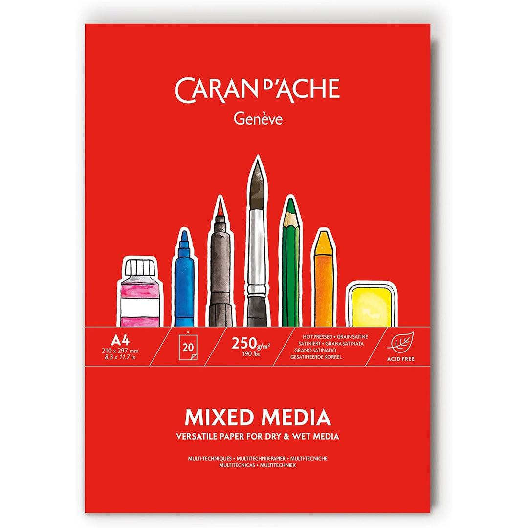 Caran d'Ache A4 Mixed Media Art Pad