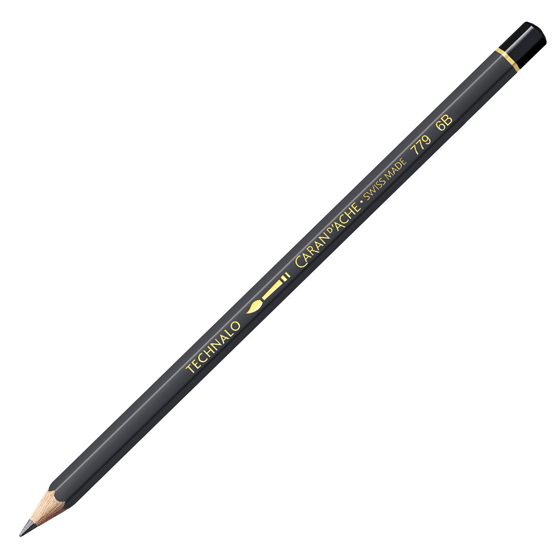 Caran d'Ache Technalo Water-Soluble Graphite Pencil Set of 3
