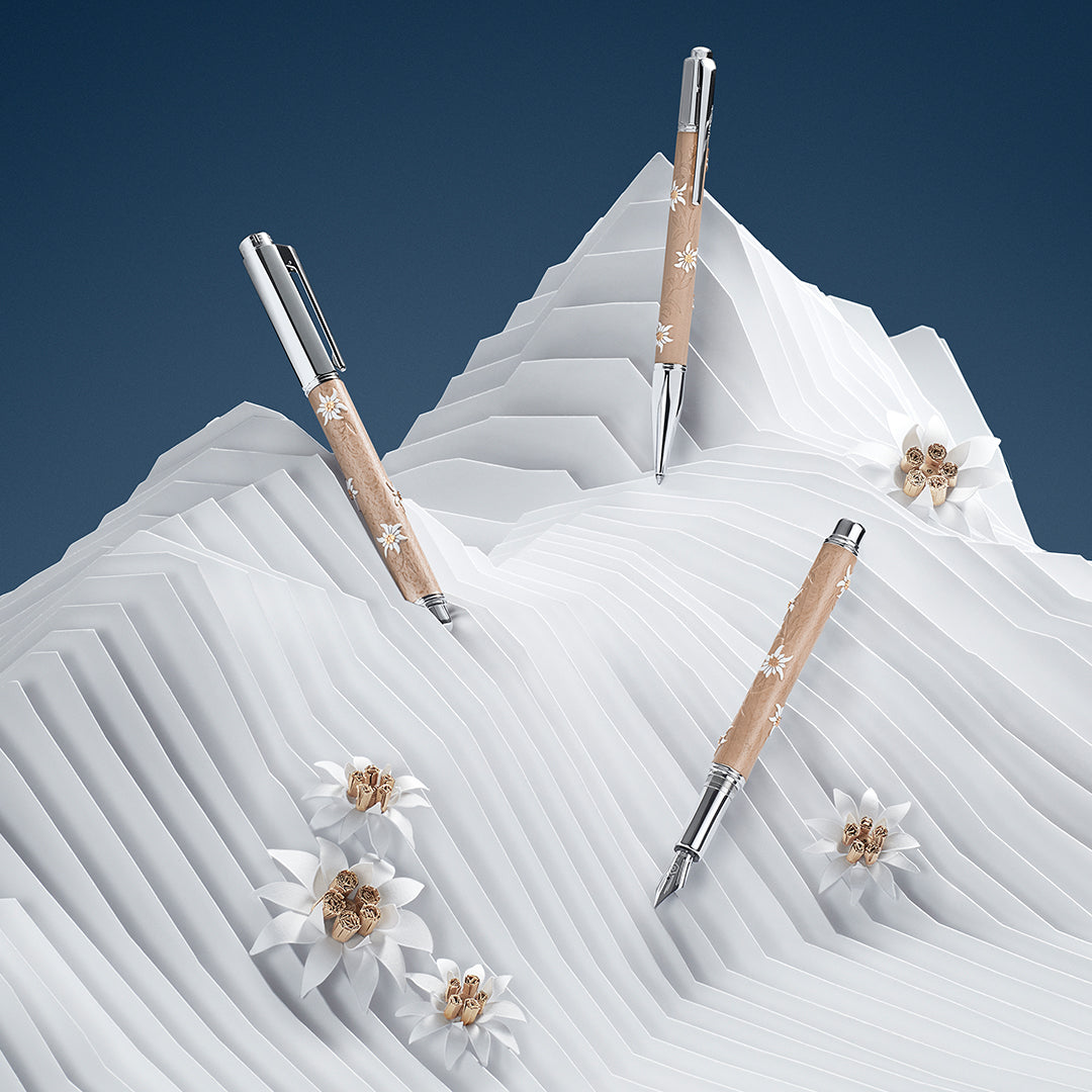 Caran d'Ache Varius Edelweiss Rollerball Pen