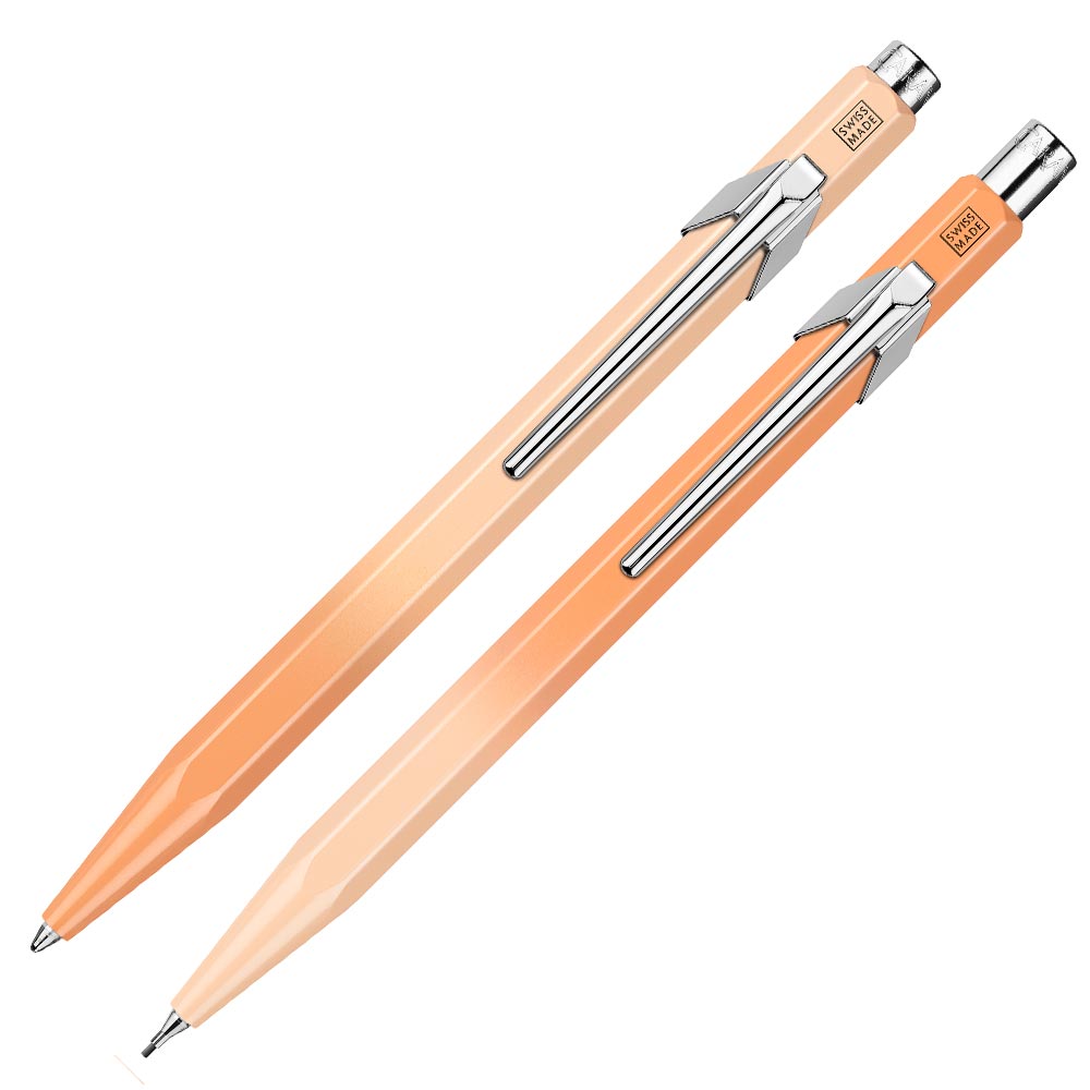 Caran d'Ache Special Edition 849 Ballpoint Pen & 844 Mechanical Pencil 0.5 mm Set Sunset