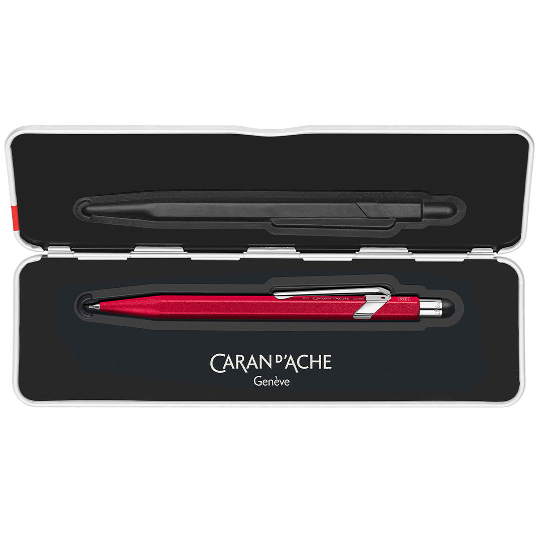 Caran d'Ache 844 Colormat-X Mechanical Pencil in Slimpack Red