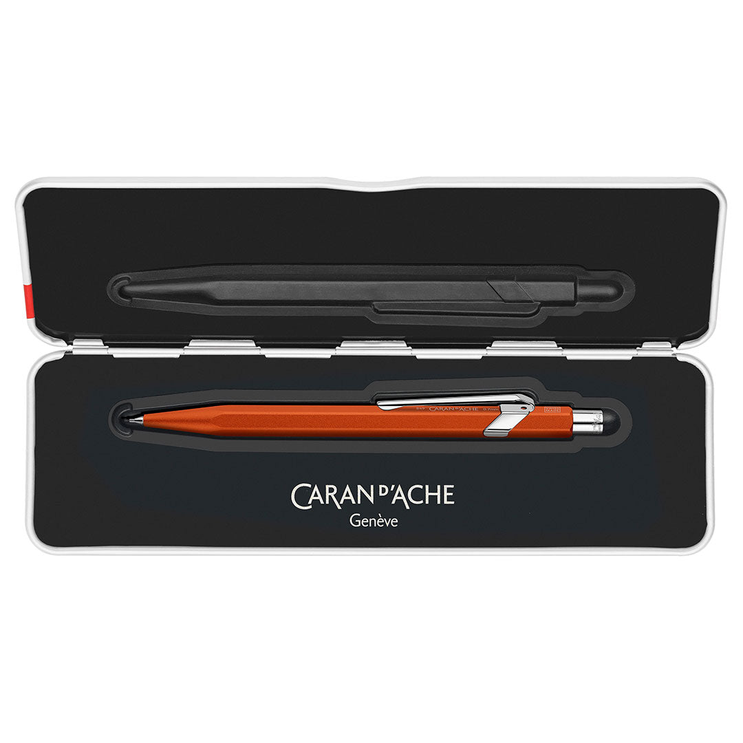 Caran d'Ache 844 Colormat-X Mechanical Pencil in Slimpack Orange