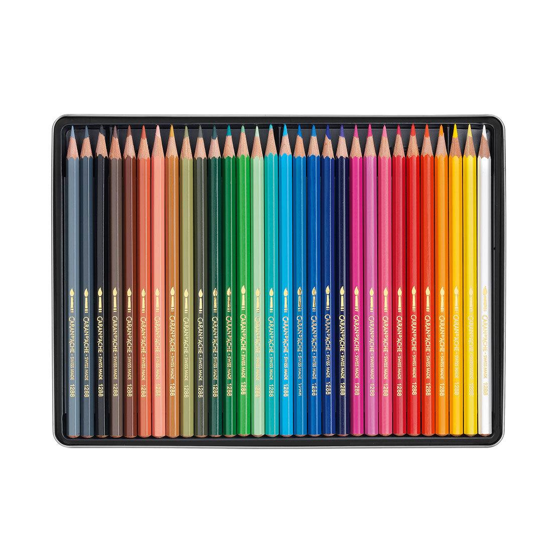 Caran d’Ache Fancolor Coloured Pencils Set of 30