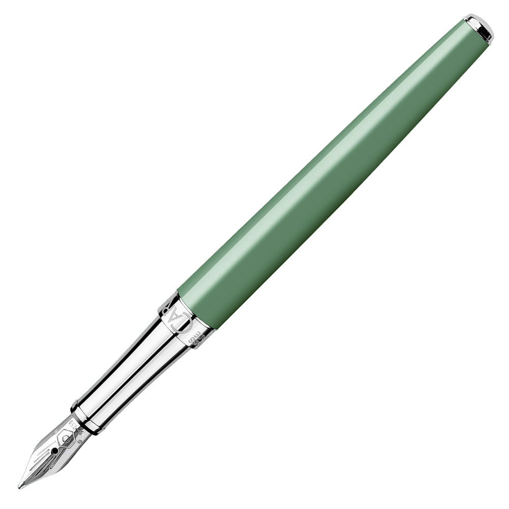 Caran d'Ache Special Edition Slim Leman Fountain Pen Vert de Gris