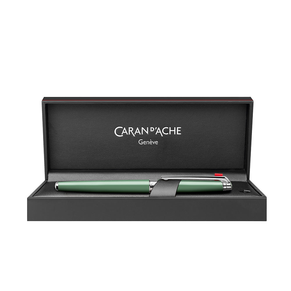 Caran d'Ache Special Edition Slim Leman Fountain Pen Vert de Gris