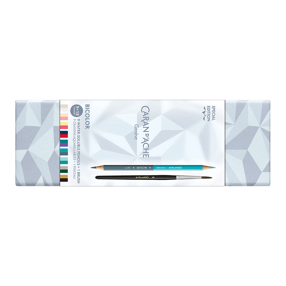 Caran d'Ache Alpine Frost Special Edition Bicolor Pencil Set