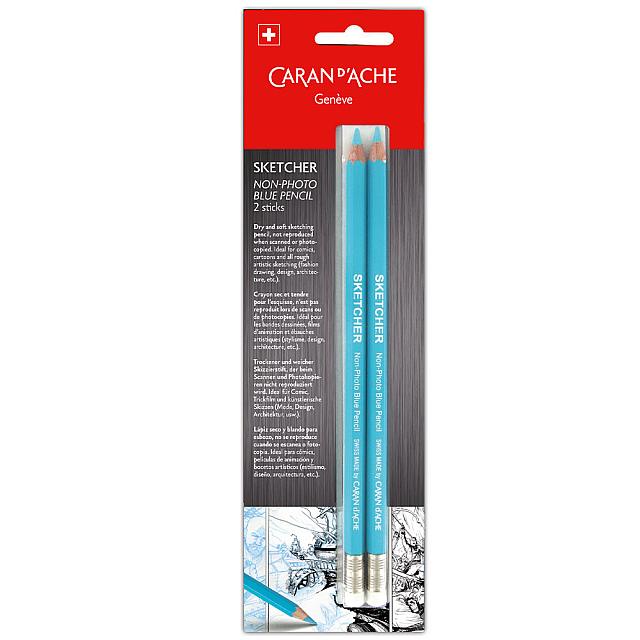 Caran d'Ache Sketcher Non-photo Blue Pencil by Caran d'Ache at Cult Pens