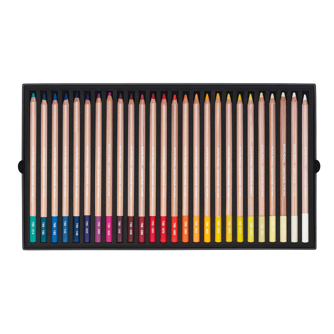 Caran d'Ache Pastel Pencil Assorted Box of 76