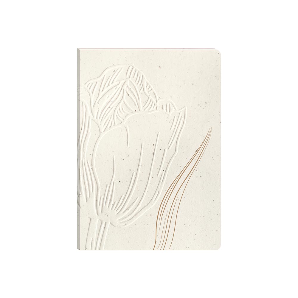 Clairefontaine Tulip Paper Softcover Notebook A6